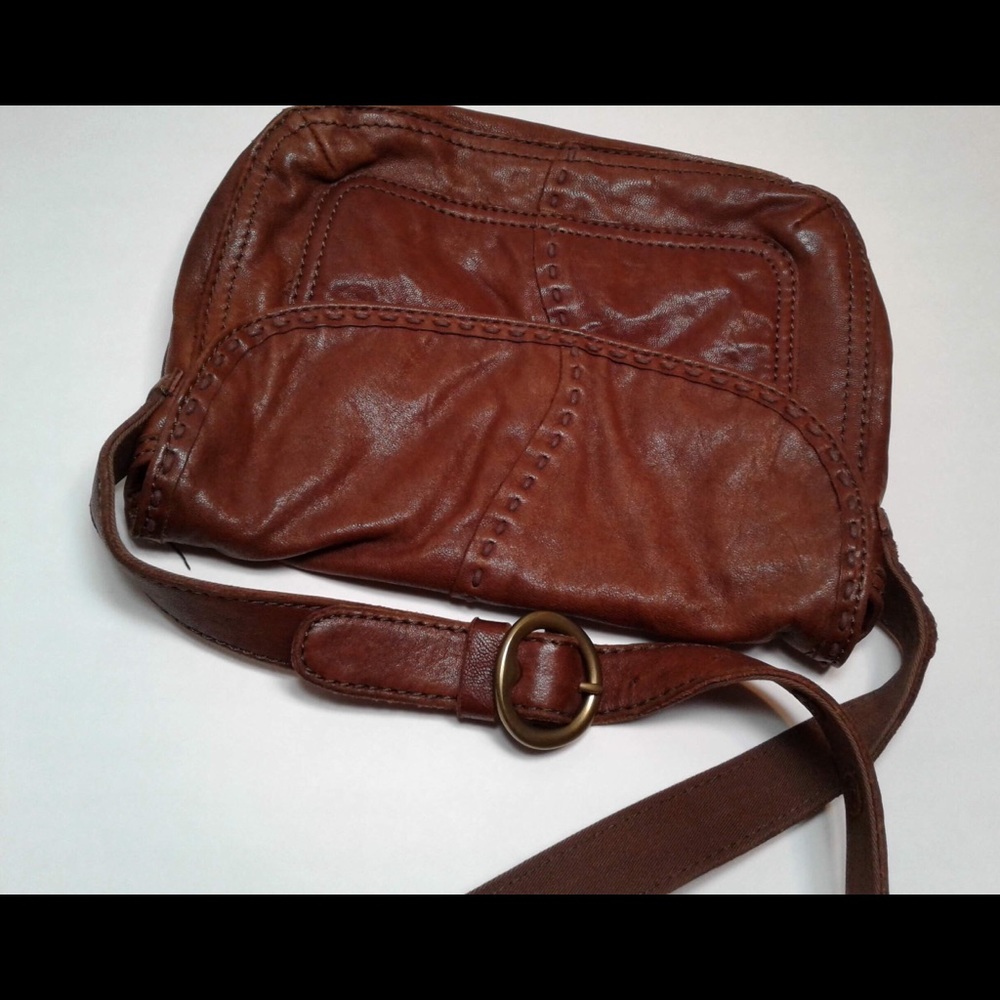 Lucky Brand Crossbody bag, Italian leather, Brown - Picture 2 of 8